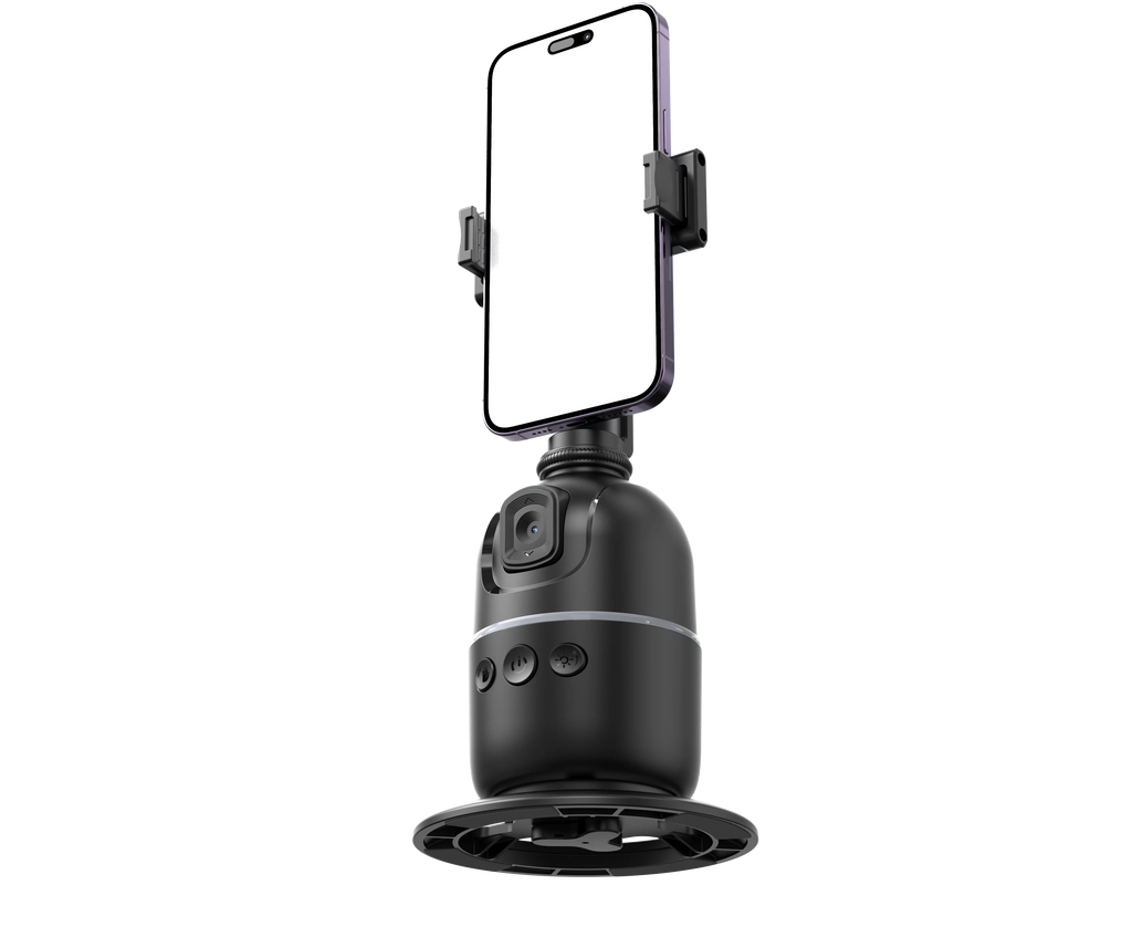 P03 Stabilizer 360°Auto Smart Face Tracking AI Gimbal Desktop Cell Phone Holder Tripod For Camera Smartphone Video Vlog Live