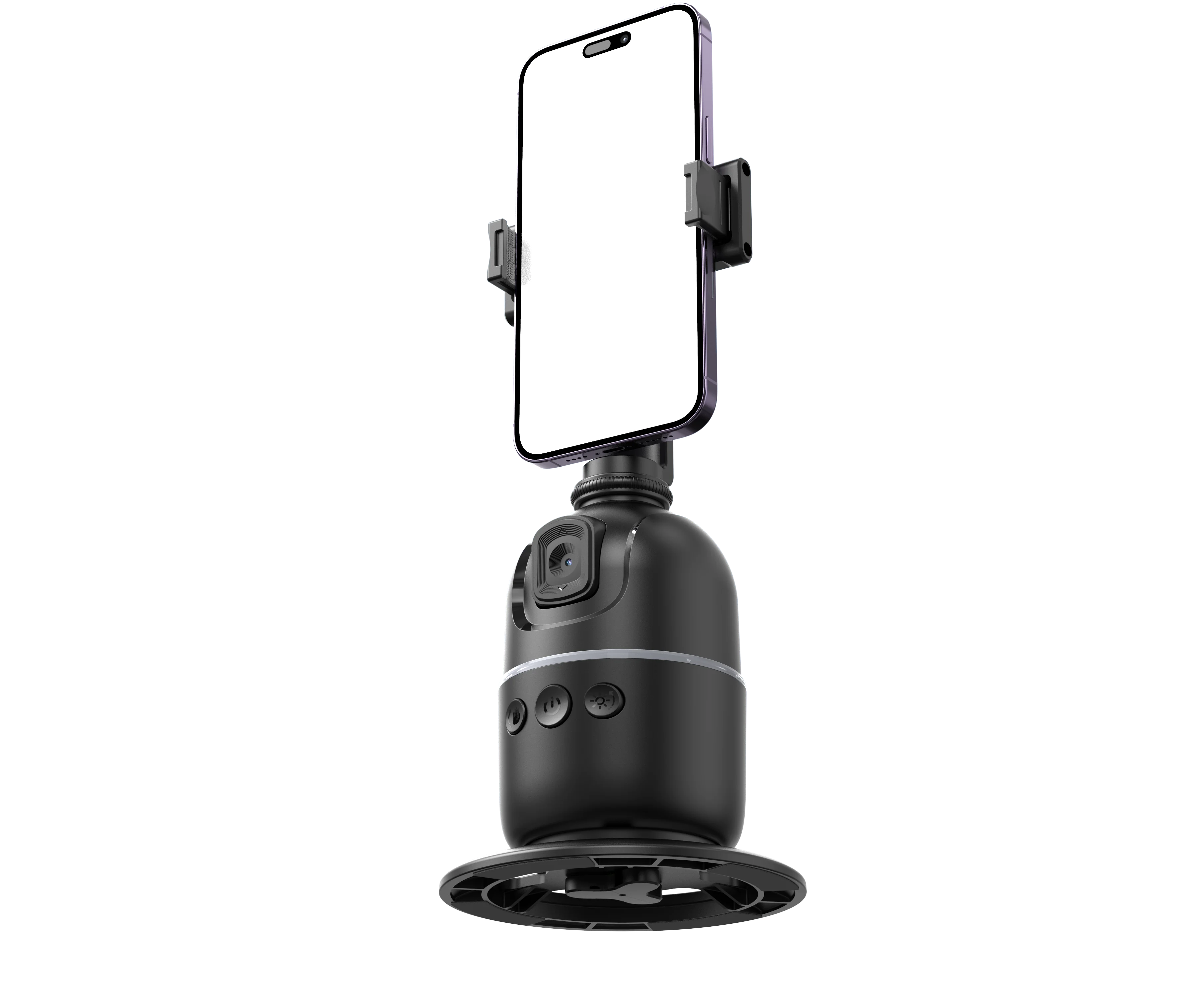 P03 Stabilizer 360°Auto Smart Face Tracking AI Gimbal Desktop Cell Phone Holder Tripod For Camera Smartphone Video Vlog Live