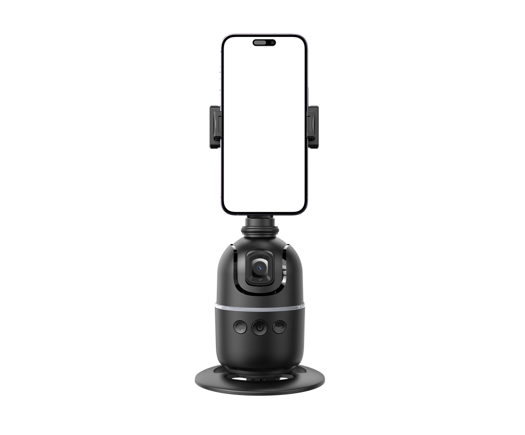 P03 Stabilizer 360°Auto Smart Face Tracking AI Gimbal Desktop Cell Phone Holder Tripod For Camera Smartphone Video Vlog Live