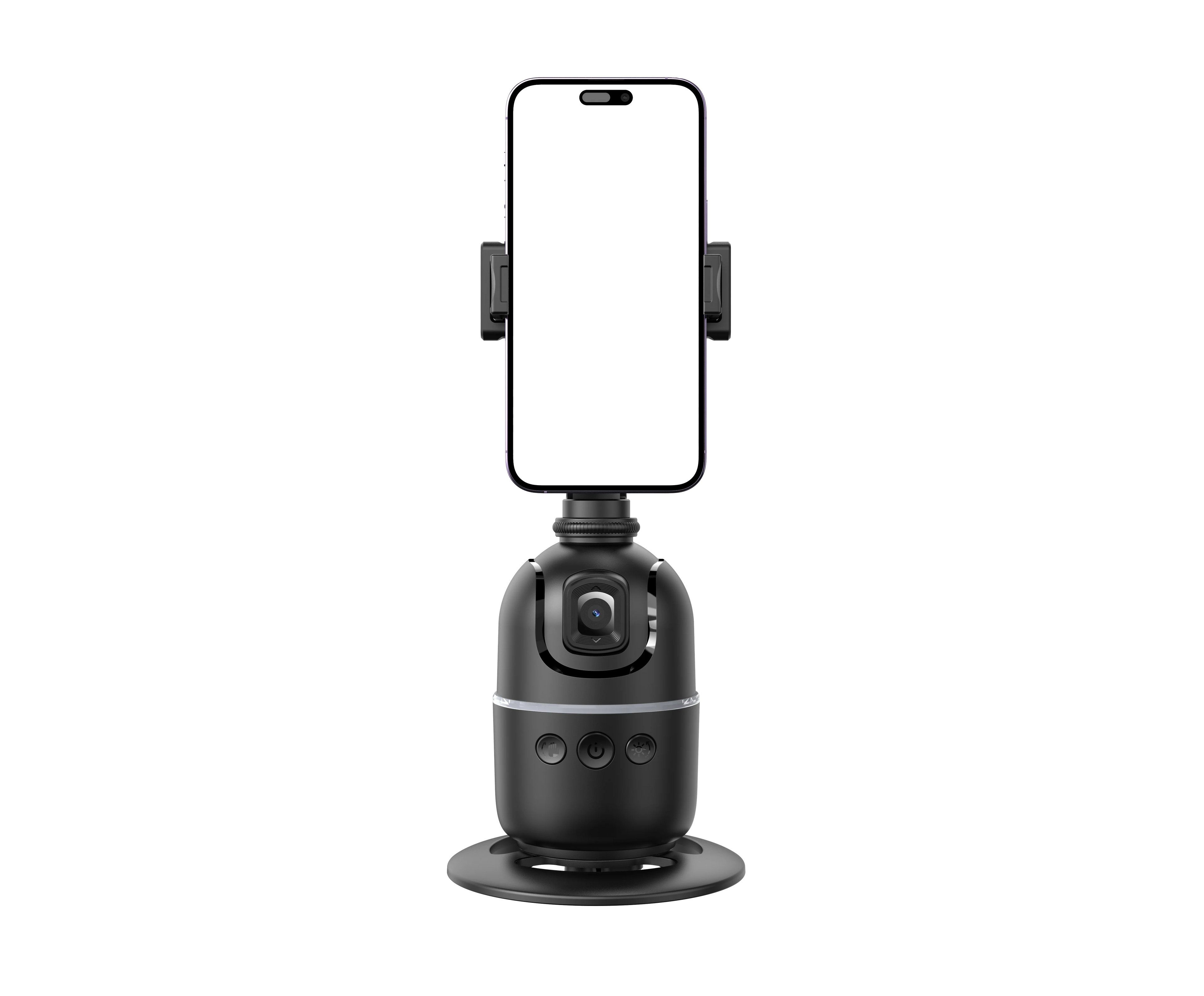 P03 Stabilizer 360°Auto Smart Face Tracking AI Gimbal Desktop Cell Phone Holder Tripod For Camera Smartphone Video Vlog Live