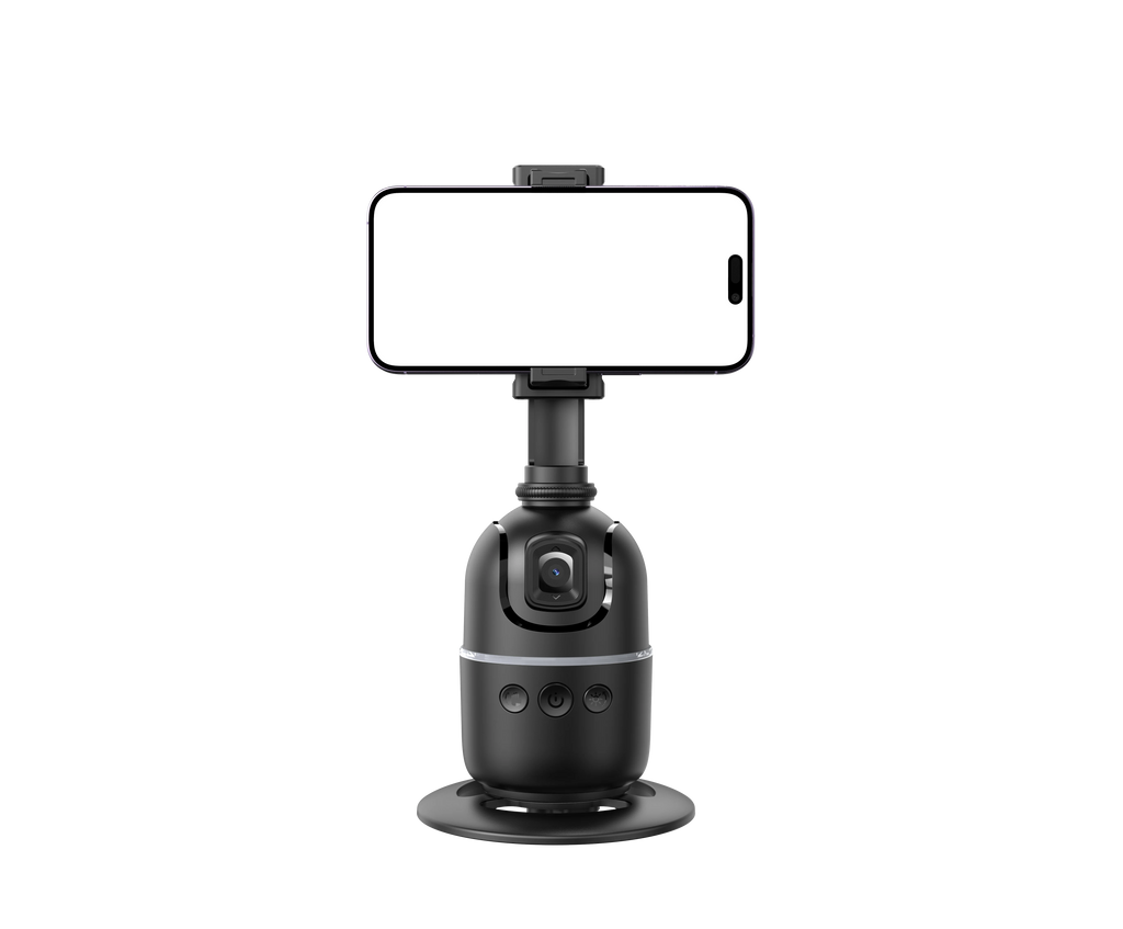 P03 Stabilizer 360°Auto Smart Face Tracking AI Gimbal Desktop Cell Phone Holder Tripod For Camera Smartphone Video Vlog Live