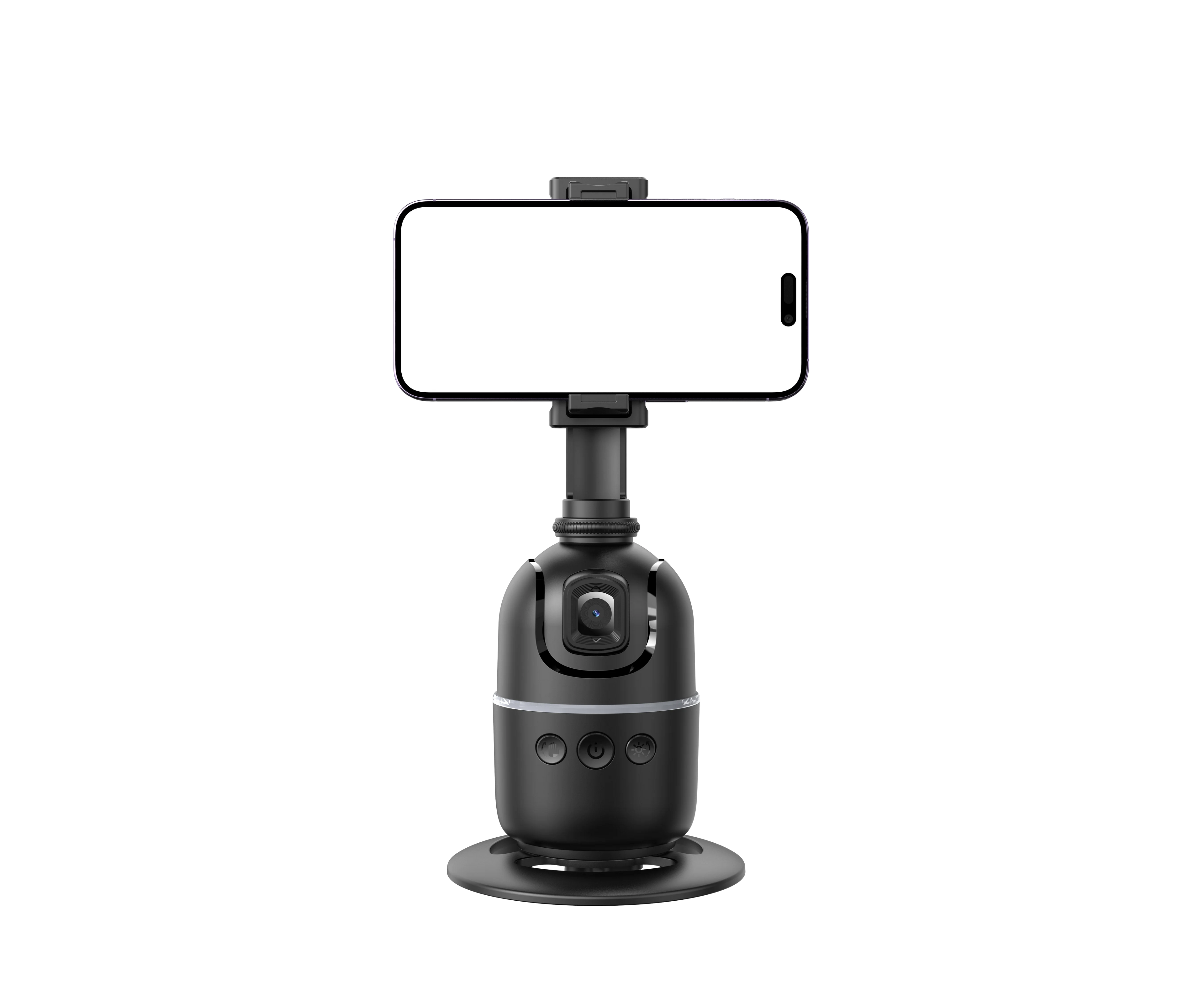 P03 Stabilizer 360°Auto Smart Face Tracking AI Gimbal Desktop Cell Phone Holder Tripod For Camera Smartphone Video Vlog Live