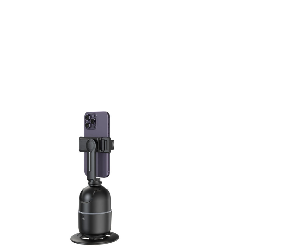 P03 Stabilizer 360°Auto Smart Face Tracking AI Gimbal Desktop Cell Phone Holder Tripod For Camera Smartphone Video Vlog Live